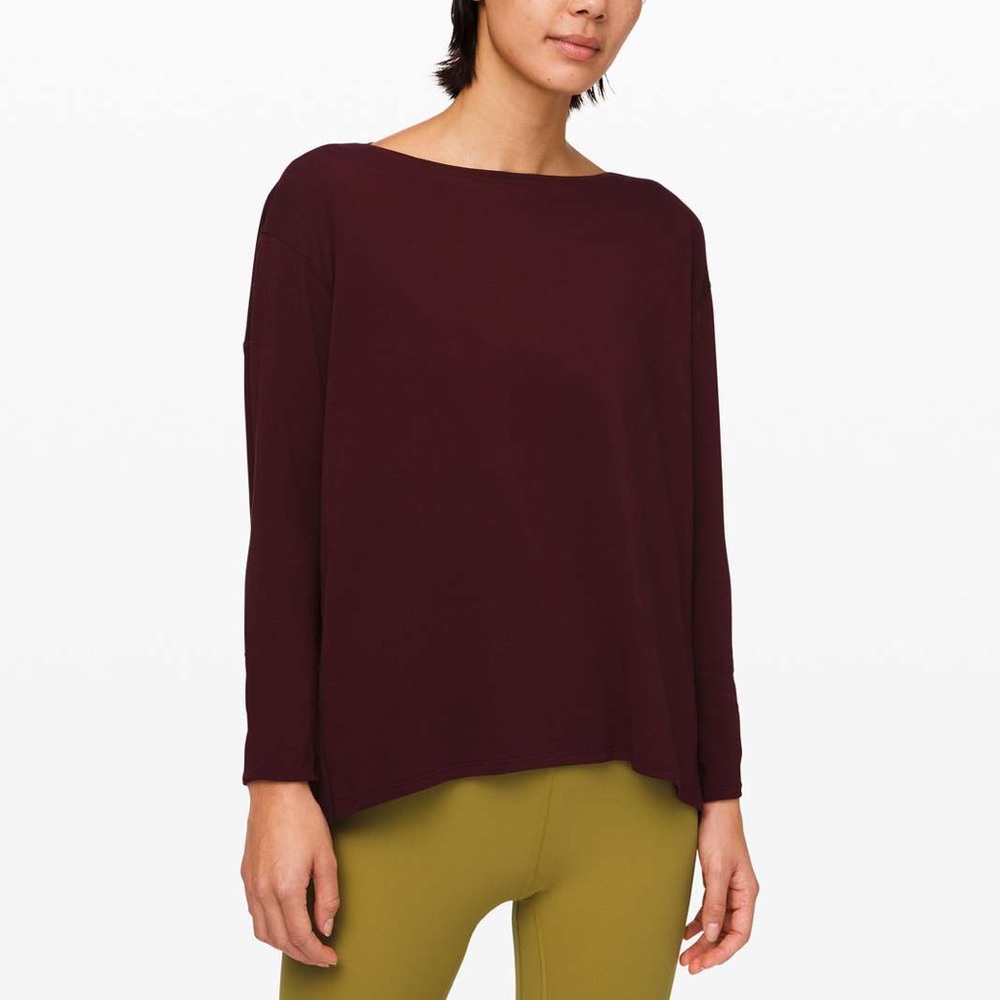 Lululemon Back In Action Long Sleeve
